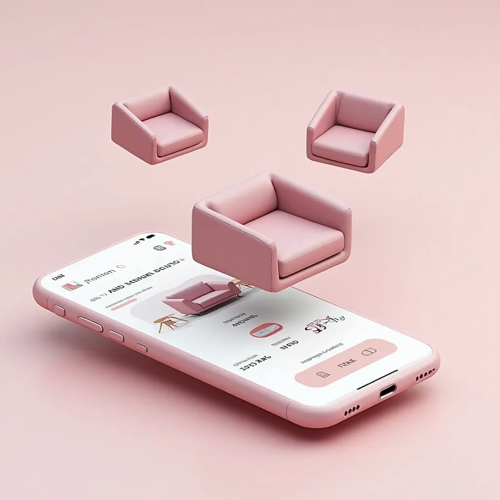 Interactive AR showroom demonstration